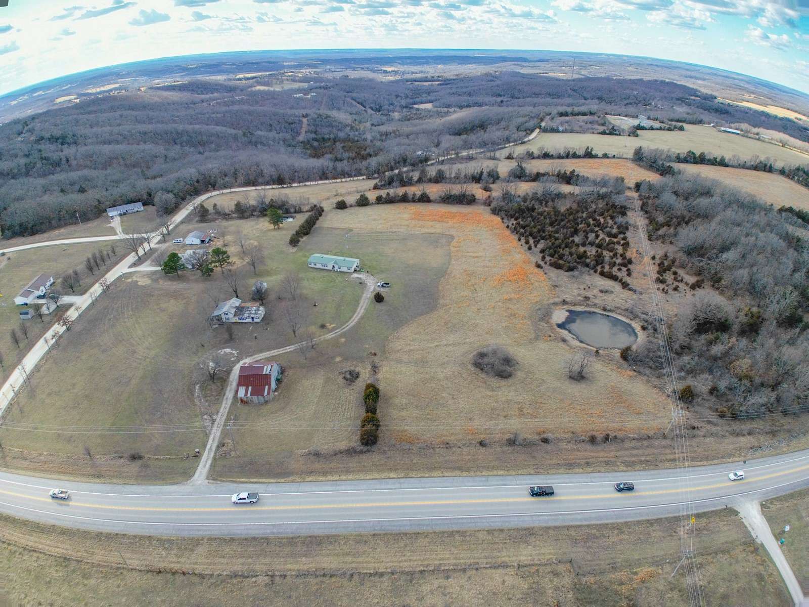 35.5 Acres of Land with Home for Sale in Vichy, Missouri