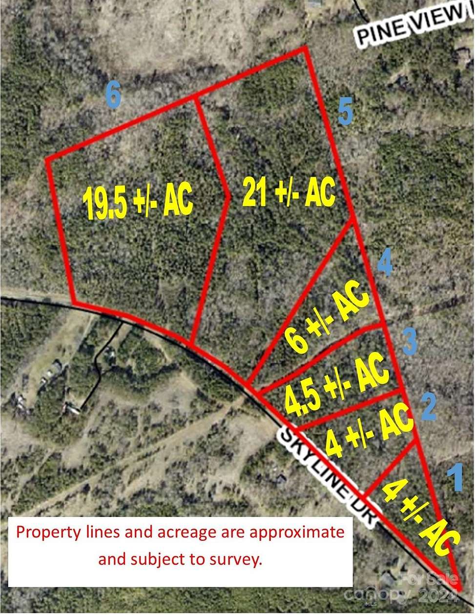 4 Acres of Residential Land for Sale in Chester, South Carolina
