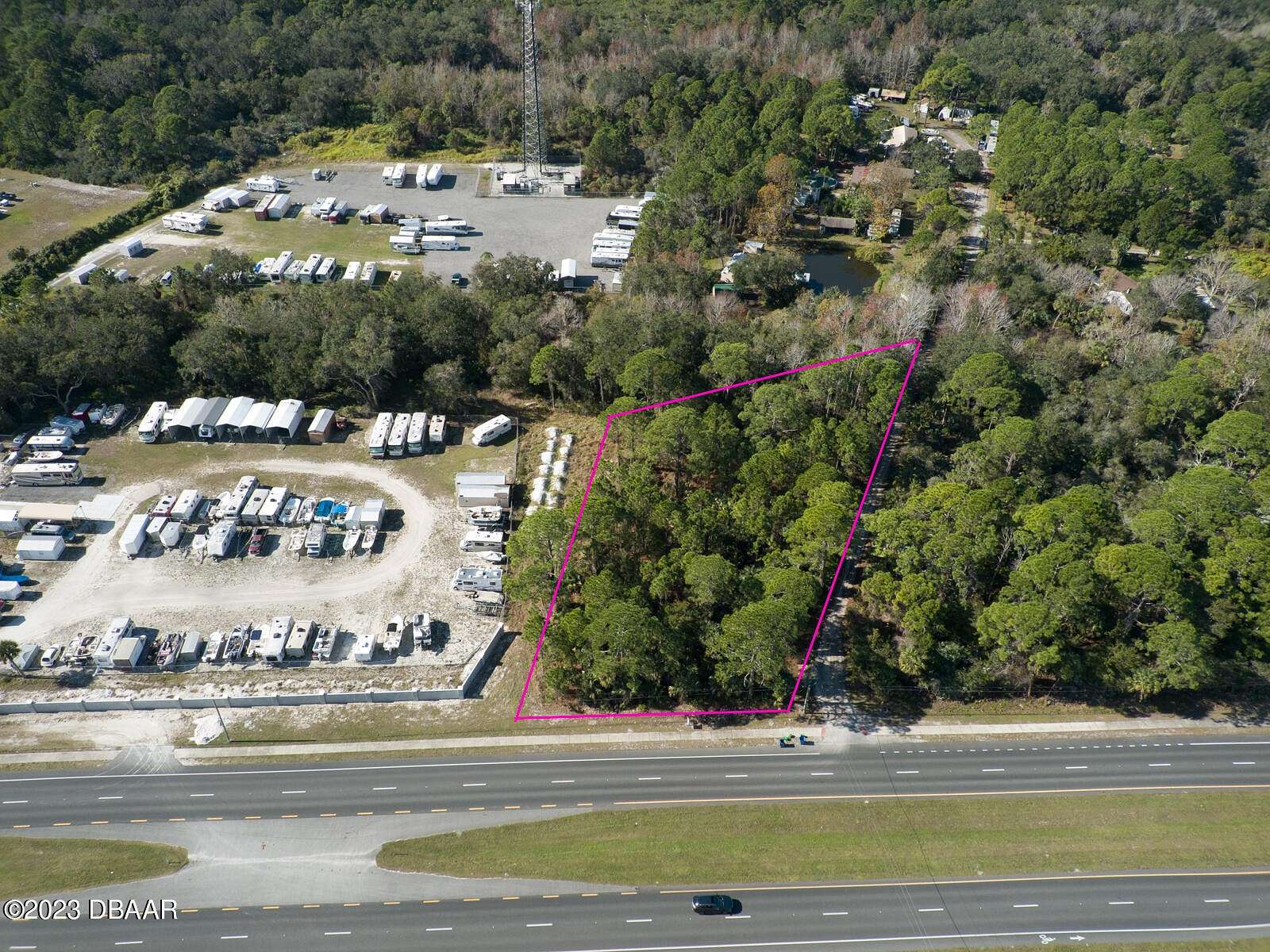 1.3 Acres of Commercial Land for Sale in Oak Hill, Florida