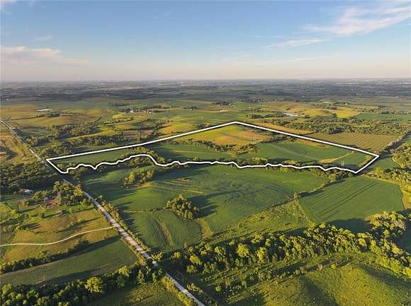 134 Acres of Recreational Land & Farm for Sale in Van Meter, Iowa