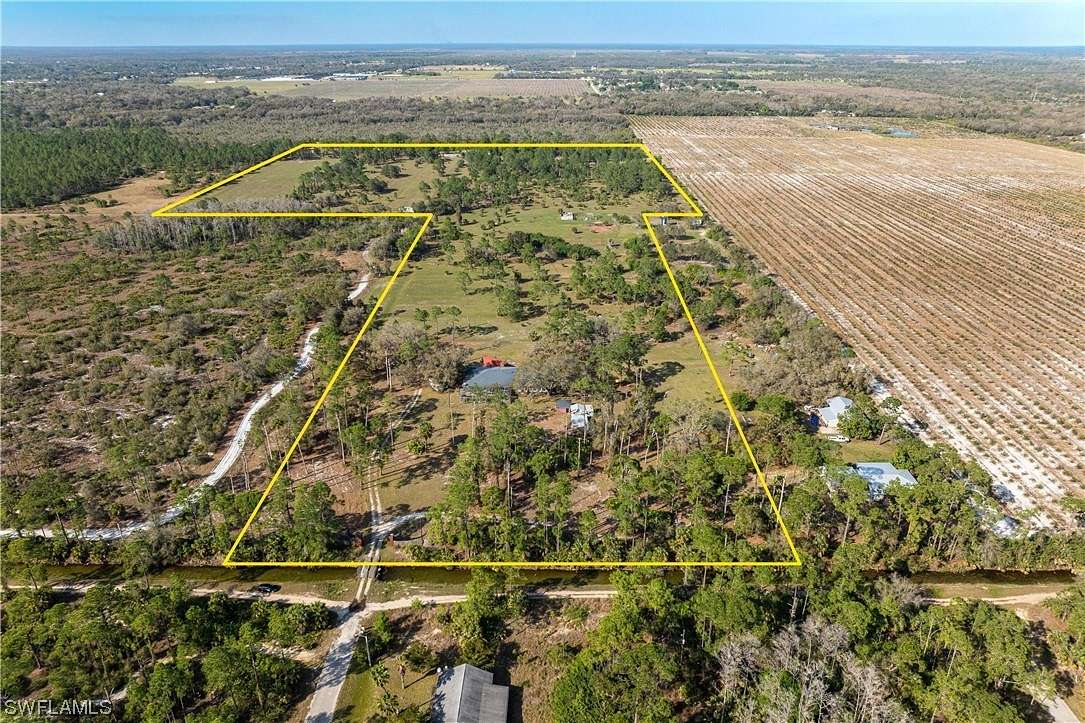53.6 Acres of Recreational Land & Farm for Sale in Alva, Florida