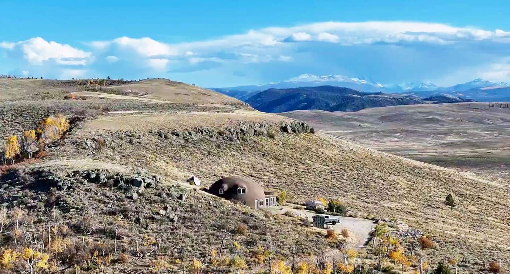 130 Acres of Agricultural Land with Home for Sale in Gunnison, Colorado