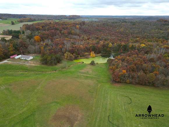 28 Acres of Recreational Land with Home for Sale in Oak Hill, Ohio