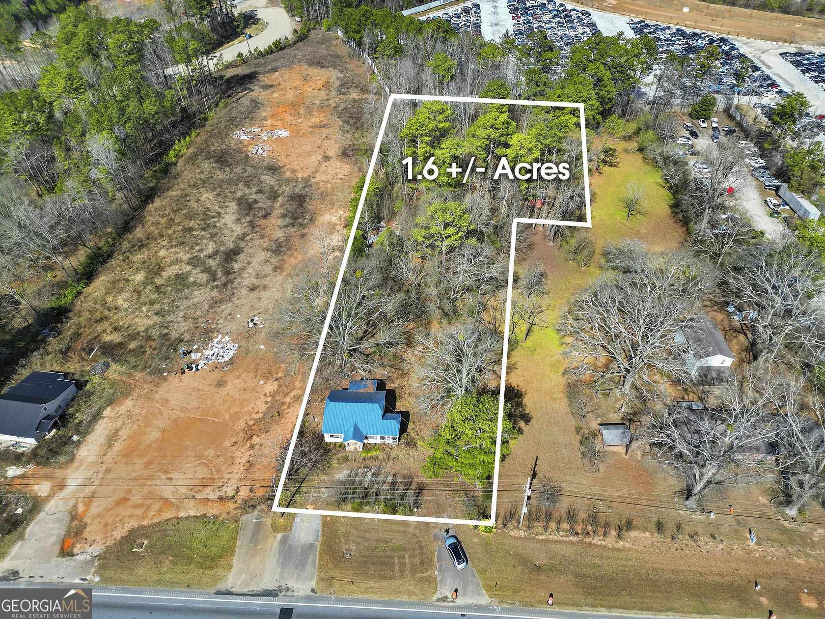 1.6 Acres of Commercial Land for Sale in Fairburn, Georgia