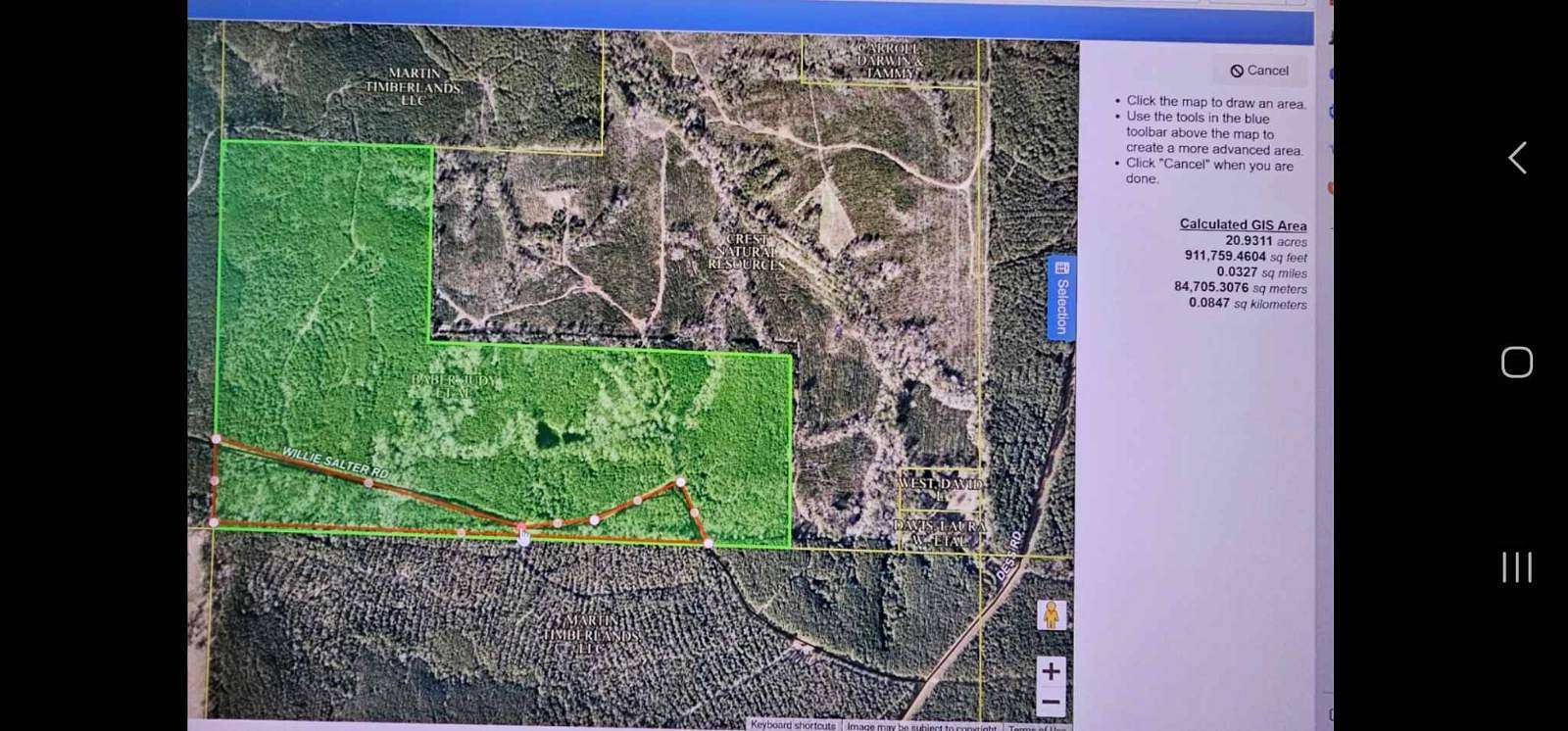 164 Acres of Land for Sale in Many, Louisiana