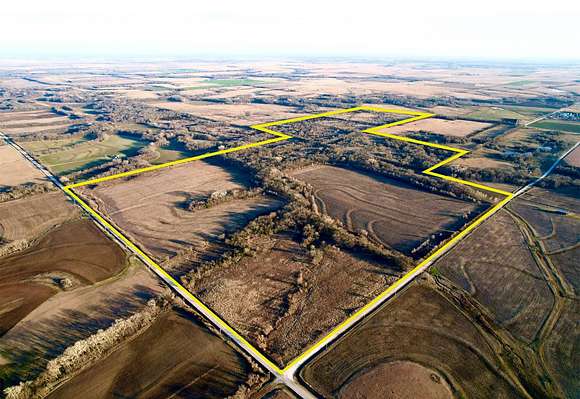 270 Acres of Land for Auction in Olpe, Kansas