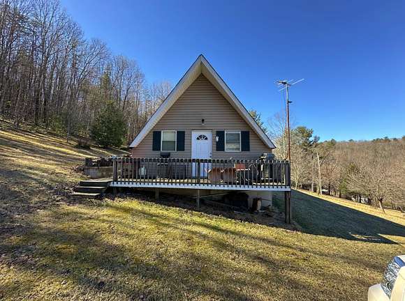 28.8 Acres of Recreational Land with Home for Sale in Gap Mills, West Virginia
