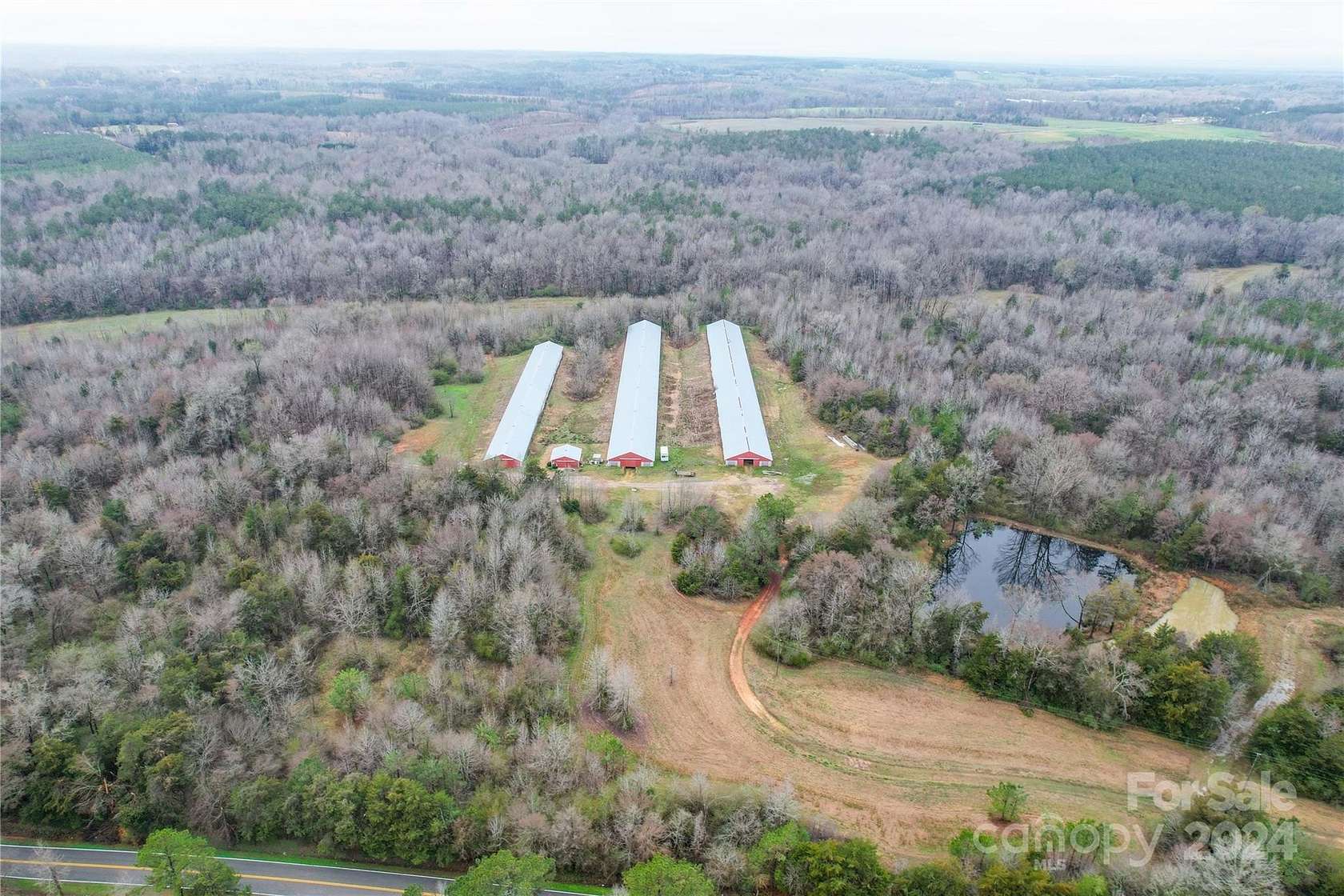 80.6 Acres of Recreational Land & Farm for Sale in Heath Springs, South Carolina