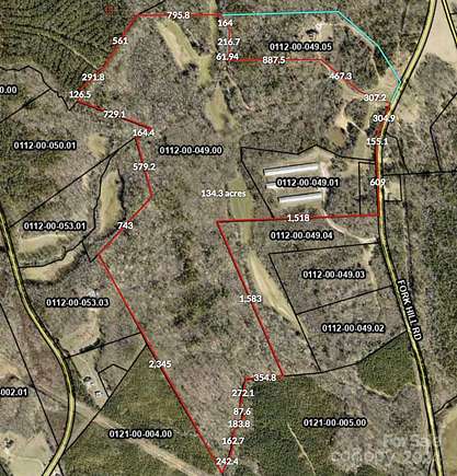 134 Acres of Recreational Land & Farm for Sale in Heath Springs, South Carolina