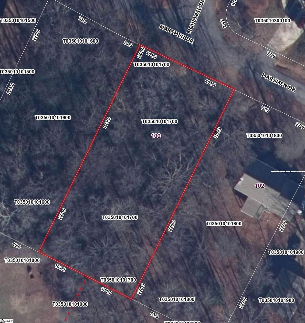 0.52 Acres of Residential Land for Sale in Taylors, South Carolina