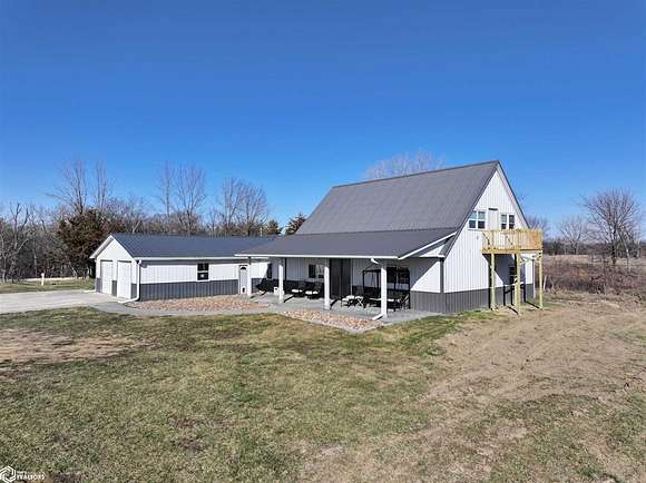 3 Acres of Residential Land with Home for Sale in Drakesville, Iowa