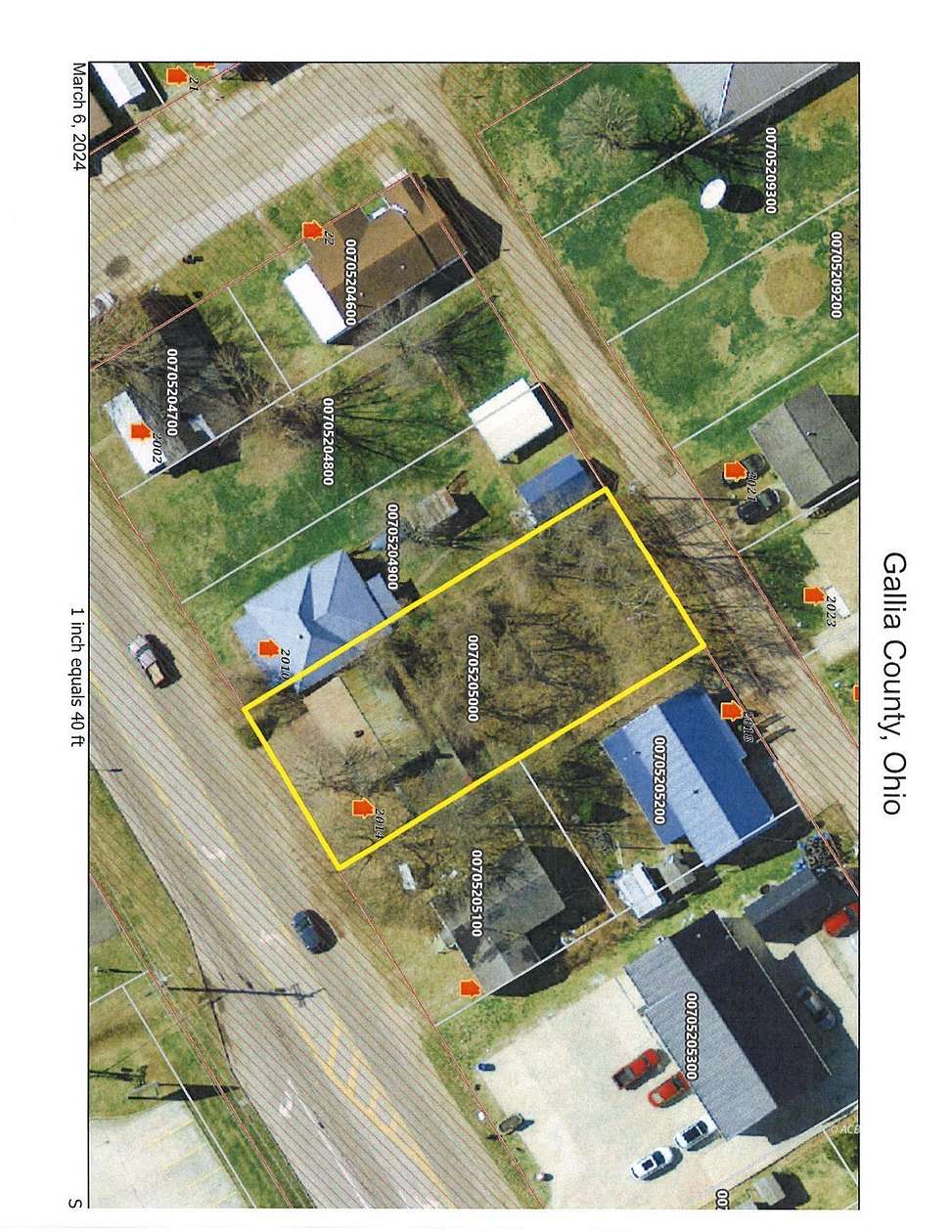 0.21 Acres of Commercial Land for Sale in Gallipolis, Ohio