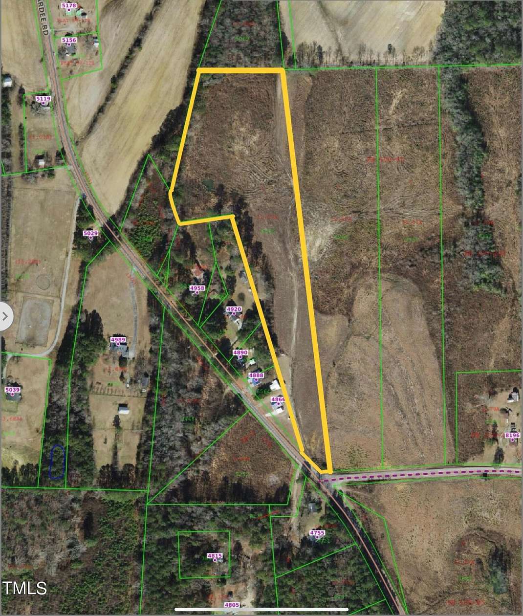 11.6 Acres of Land for Sale in Benson, North Carolina