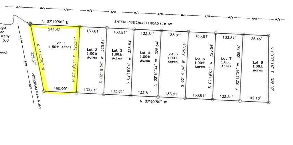 1.5 Acres of Residential Land for Sale in Ashford, Alabama