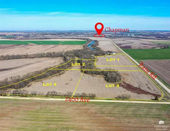 8.4 Acres of Residential Land for Sale in Chapman, Kansas