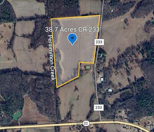 38.7 Acres of Commercial Land for Sale in Banner, Mississippi