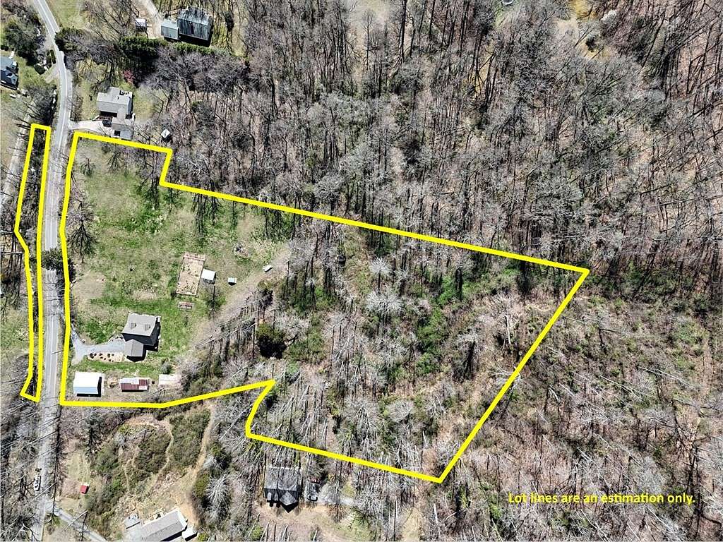6.1 Acres of Residential Land with Home for Sale in Sylva, North Carolina