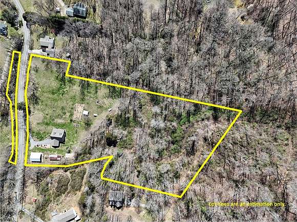 6.12 Acres of Residential Land with Home for Sale in Sylva, North Carolina
