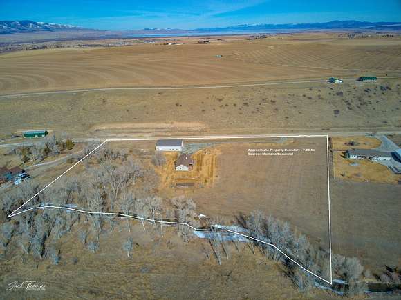 7.8 Acres of Land with Home for Sale in Townsend, Montana
