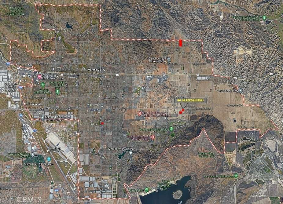 6.4 Acres of Residential Land for Sale in Moreno Valley, California