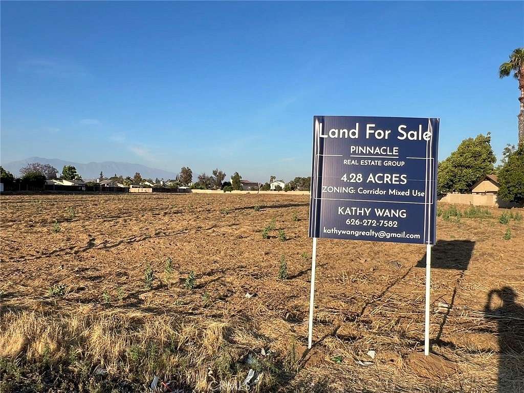 4.3 Acres of Commercial Land for Sale in Moreno Valley, California