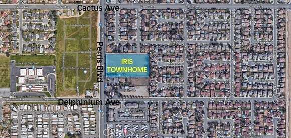 4.3 Acres of Commercial Land for Sale in Moreno Valley, California
