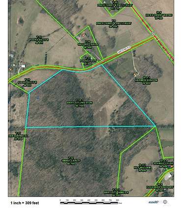 25 Acres of Recreational Land for Sale in Mount Olivet, Kentucky