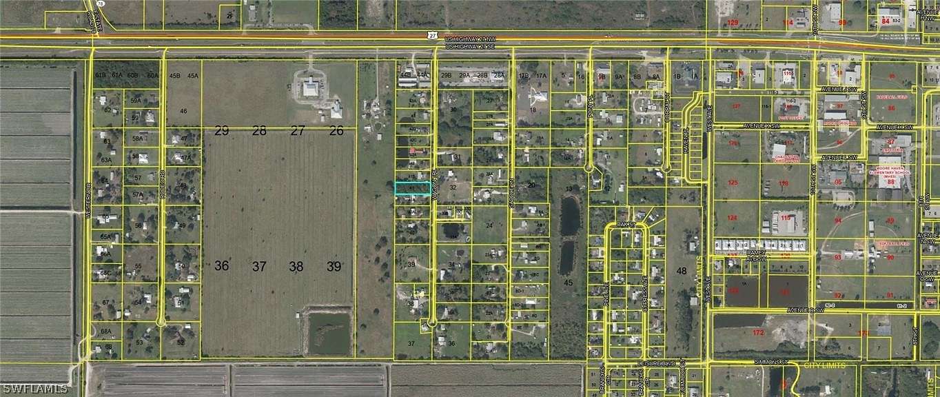 0.7 Acres of Residential Land for Sale in Moore Haven, Florida