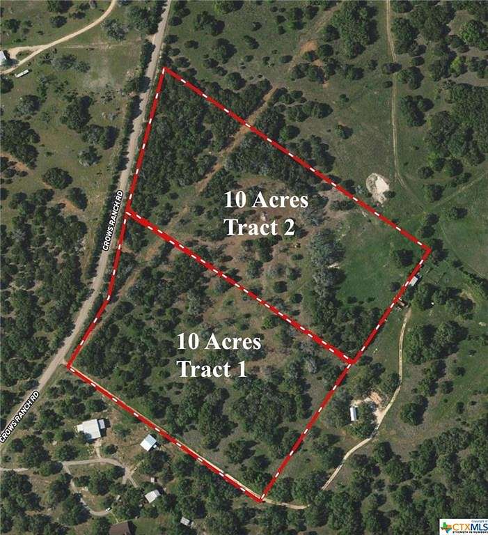 10 Acres of Residential Land for Sale in Salado, Texas