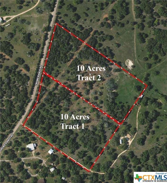 10 Acres of Residential Land for Sale in Salado, Texas