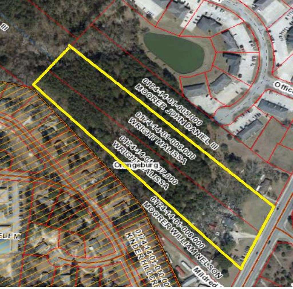 9 Acres of Commercial Land for Sale in Orangeburg, South Carolina