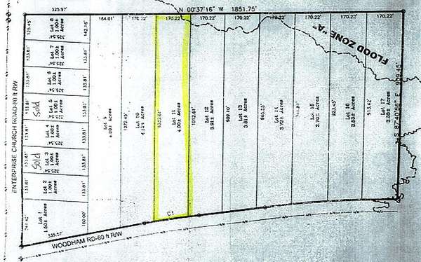 4 Acres of Residential Land for Sale in Ashford, Alabama