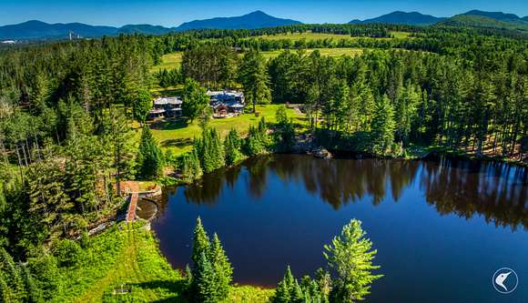 69.8 Acres of Land with Home for Sale in Lake Placid, New York