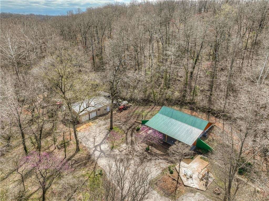 22.1 Acres of Recreational Land with Home for Auction in Anderson, Missouri