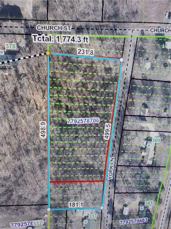 2.3 Acres of Residential Land for Sale in Franklinville, North Carolina