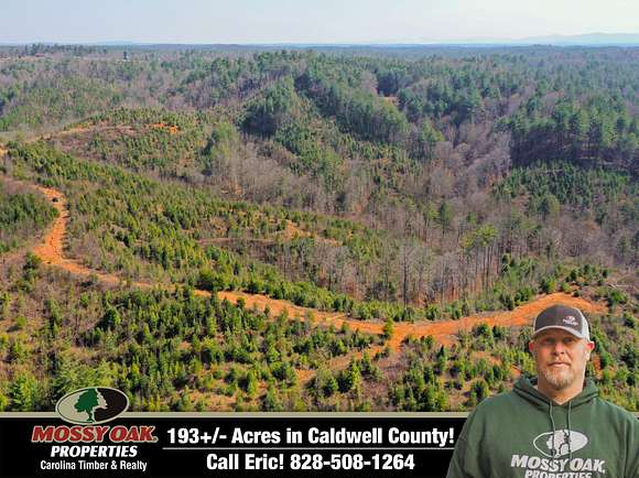 194 Acres of Recreational Land for Sale in Lenoir, North Carolina