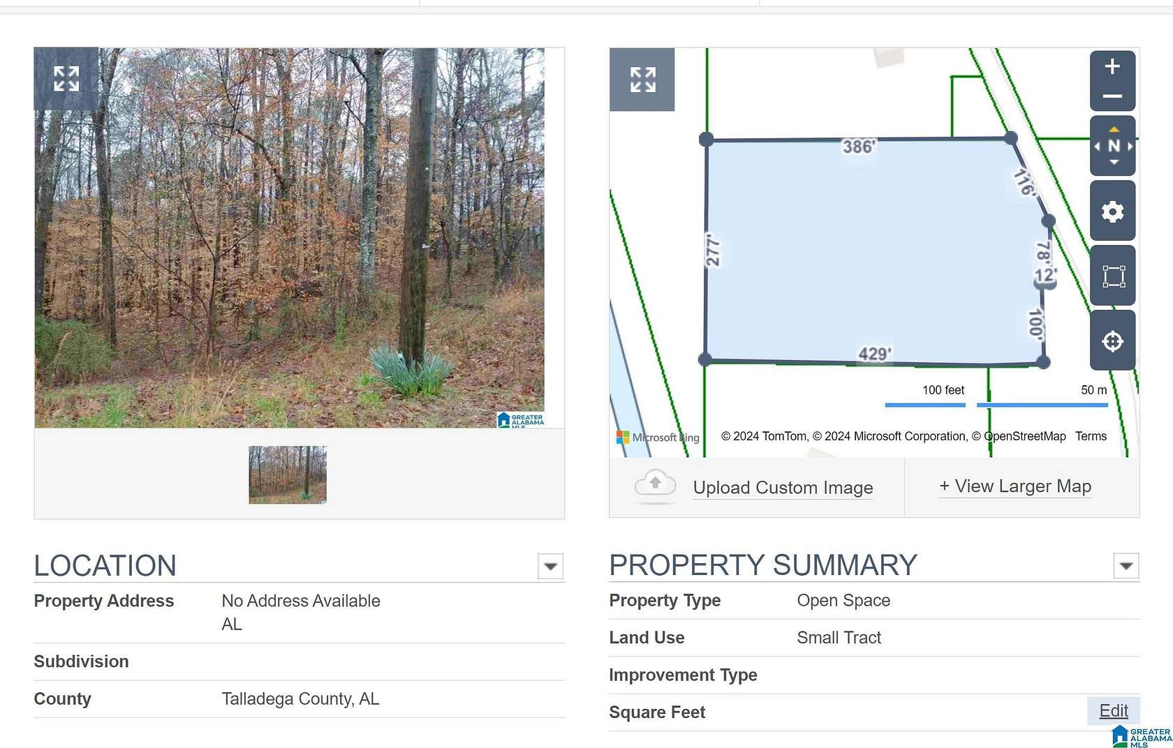 2.8 Acres of Land for Sale in Sylacauga, Alabama