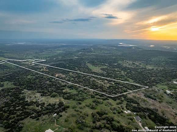 130 Acres of Agricultural Land with Home for Sale in Marble Falls, Texas