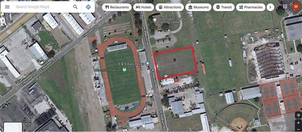 1.2 Acres of Commercial Land for Sale in Alice, Texas