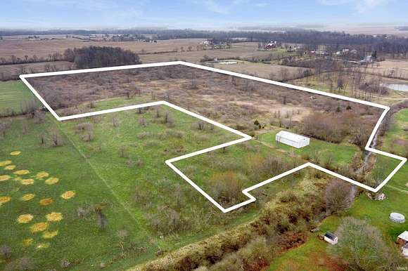 20.6 Acres of Land for Sale in Farmland, Indiana