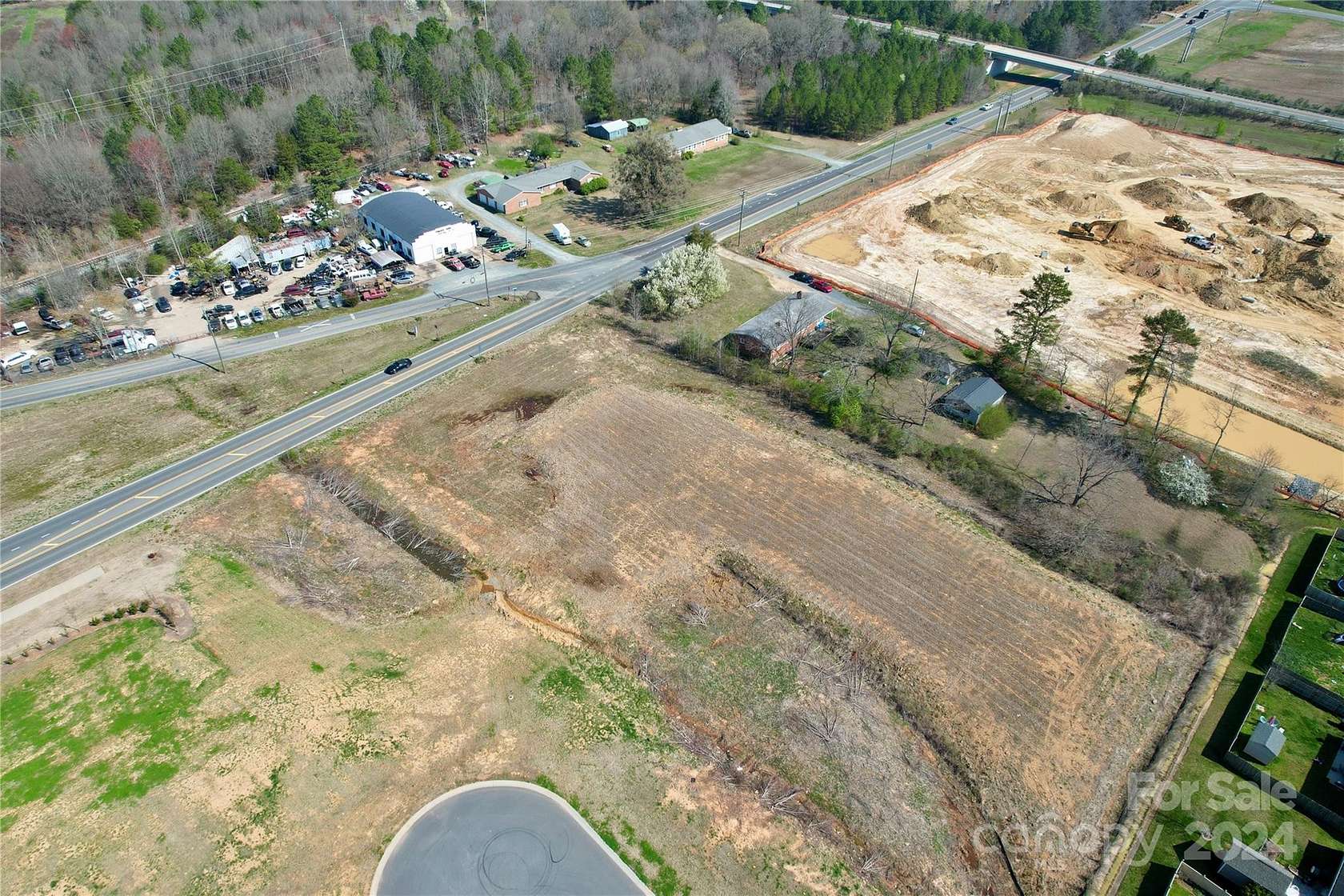 1.94 Acres of Commercial Land for Sale in Monroe, North Carolina