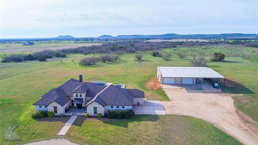 13.4 Acres of Land with Home for Sale in Tuscola, Texas
