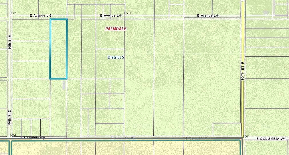 11.43 Acres of Land for Sale in Palmdale, California