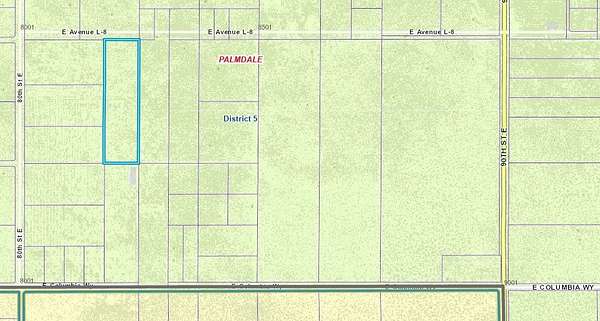 11.4 Acres of Land for Sale in Palmdale, California