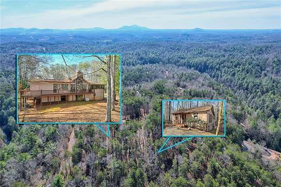 3 Acres of Residential Land with Home for Sale in Dahlonega, Georgia