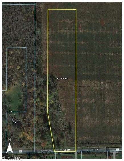 4.4 Acres of Residential Land for Sale in Thompson, Ohio