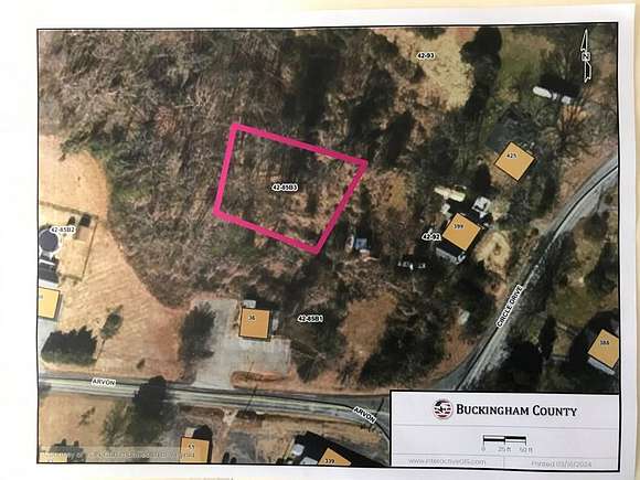 0.44 Acres of Land for Sale in Arvonia, Virginia