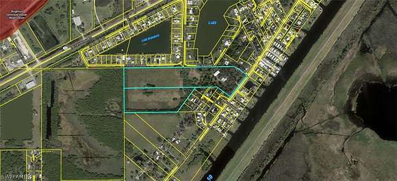 25 Acres of Land with Home for Sale in Moore Haven, Florida