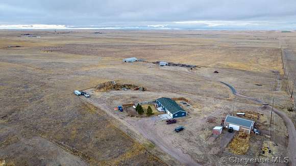 46.7 Acres of Agricultural Land with Home for Sale in Cheyenne, Wyoming