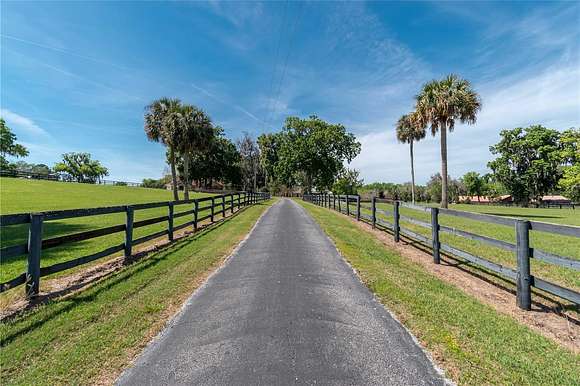 28.6 Acres of Agricultural Land with Home for Sale in Reddick, Florida